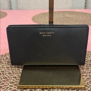 Kate Spade Black Leather Wallet